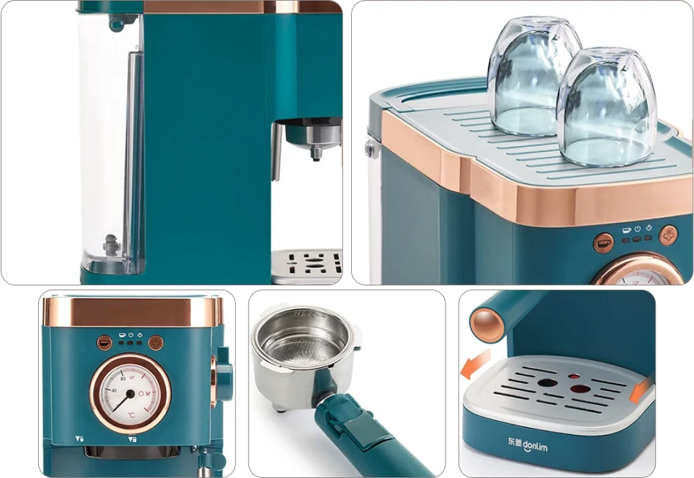 espresso machine with milk steamer