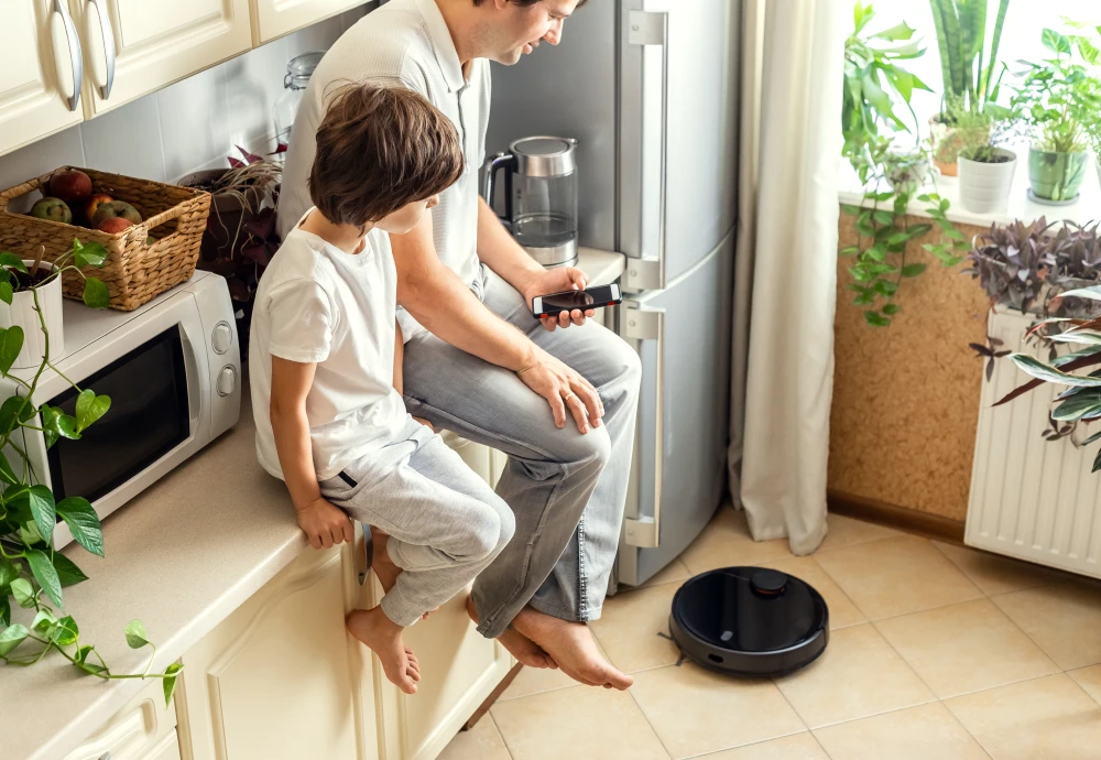 smart robot vacuum cleaner-white